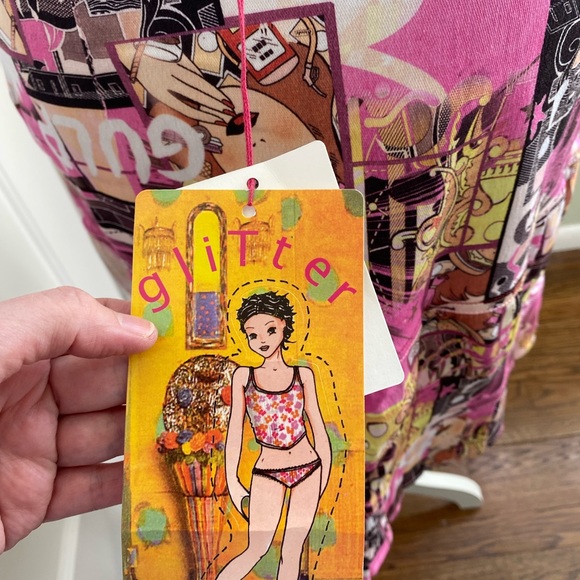 Baby Mara Pop Art Comic Skirt - Picture 9 of 11